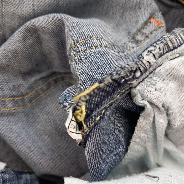 Short en jean femme avec broderie Miss Jen's taille 38 - photo numéro 5