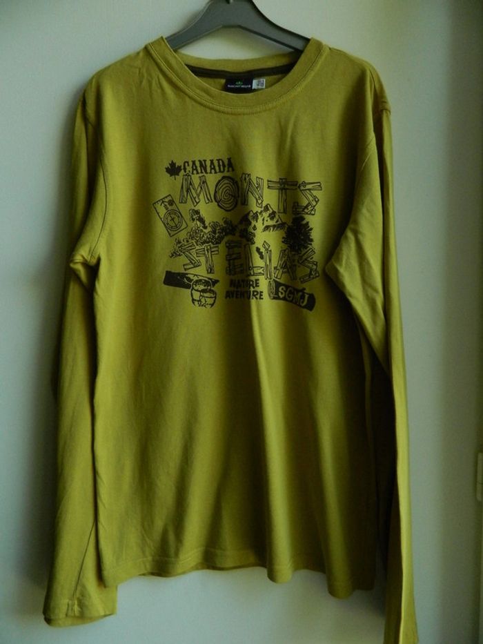 T shirt manches longues "Sergent Major" T 14 ans