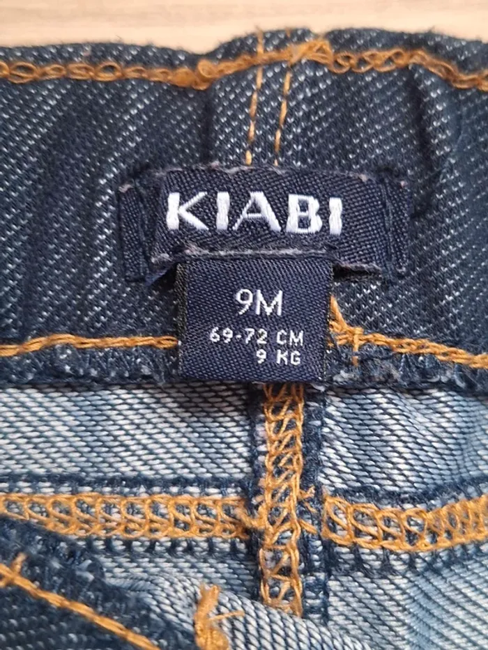 Leggings jeans - Kiabi - 9mois - 69-72cm - 9kg - photo numéro 3