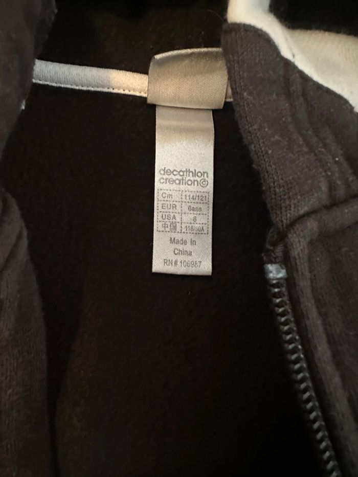 Sweat zipé à capuche garçon - photo numéro 7
