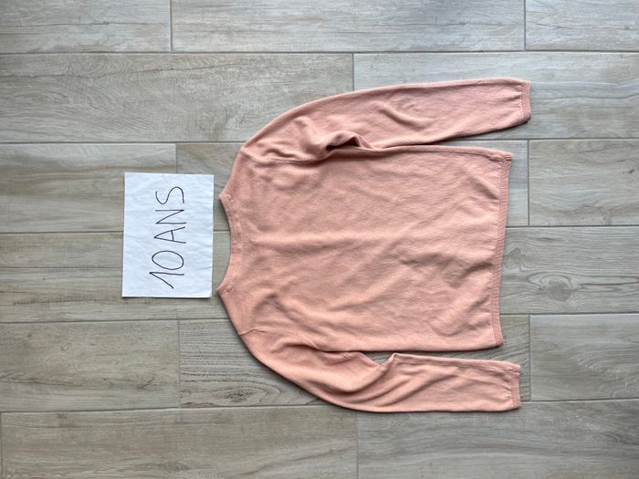 Gilet rose fille 10 ans - photo numéro 3