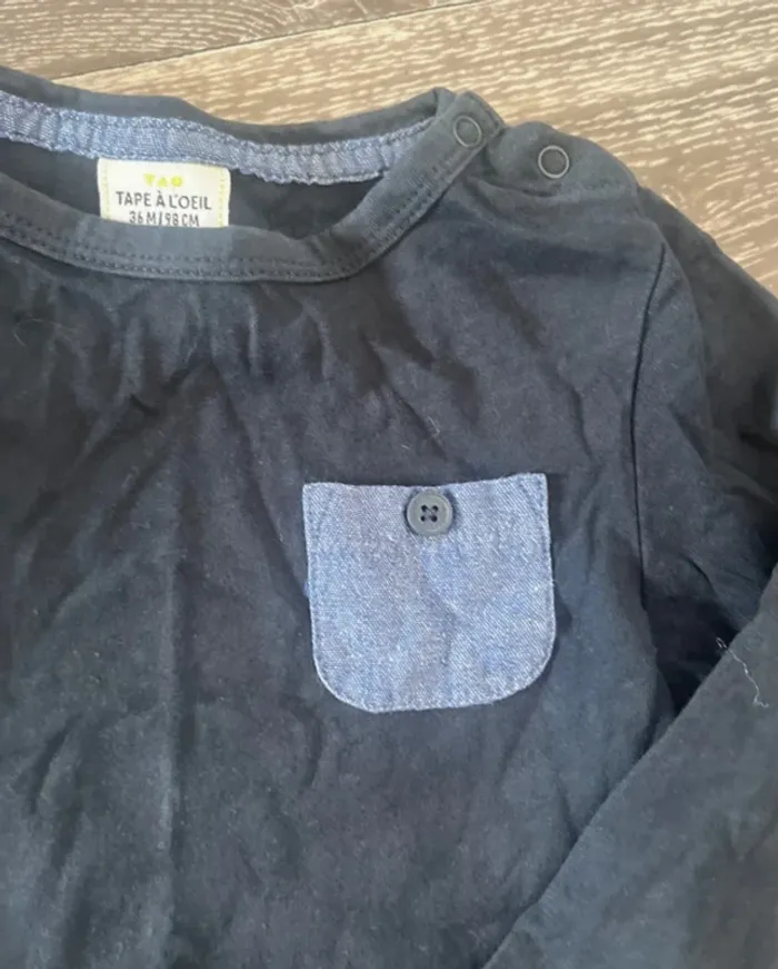 Lot 3 pulls manches longues kiabi H&M et tao - photo numéro 7