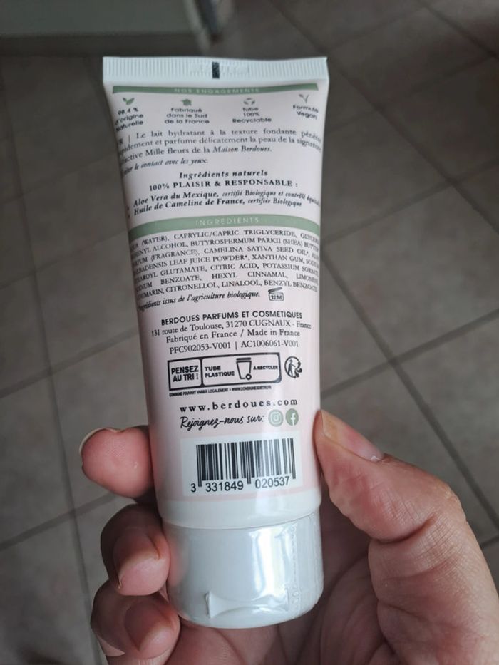 Lait corps berdoues - photo numéro 2