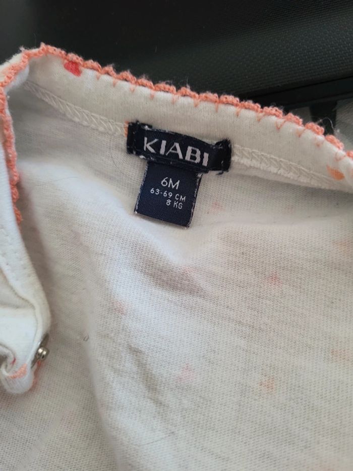 Grenouillère trop chou cœur - photo numéro 3