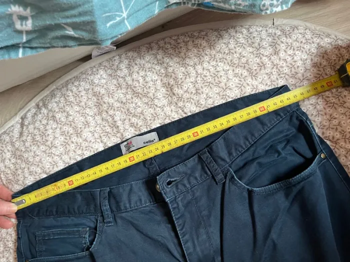 Pantalon chino bleu - photo numéro 3