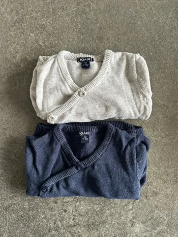 Lot de 2 gilets 1 mois