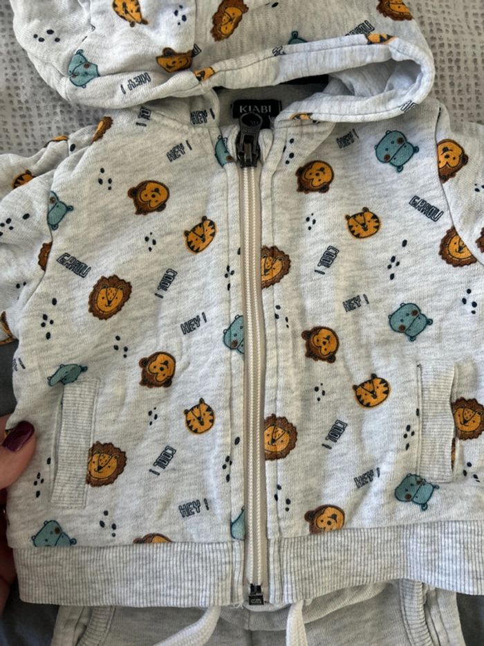 Ensemble jogging bébé garçon 3 mois - photo numéro 4