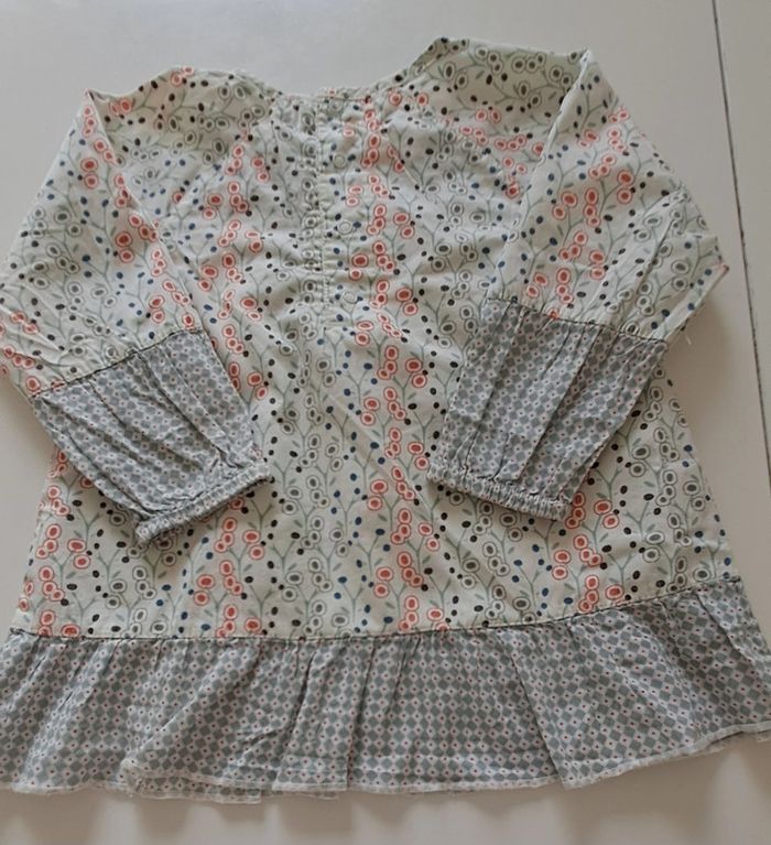 Blouse fille manches longues 18 mois - photo numéro 3