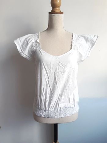 Blouse blanche Cache Cache