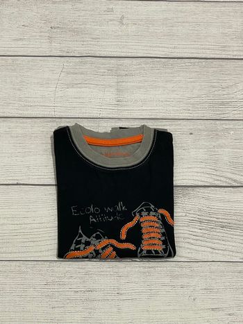 Sans marque - Débardeur - Noir,gris et orange - 3 ans