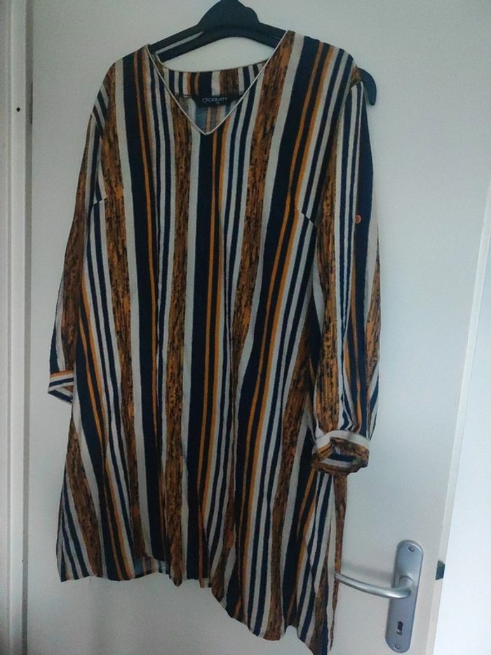 Robe tunique longue grande taille 50 - photo numéro 2