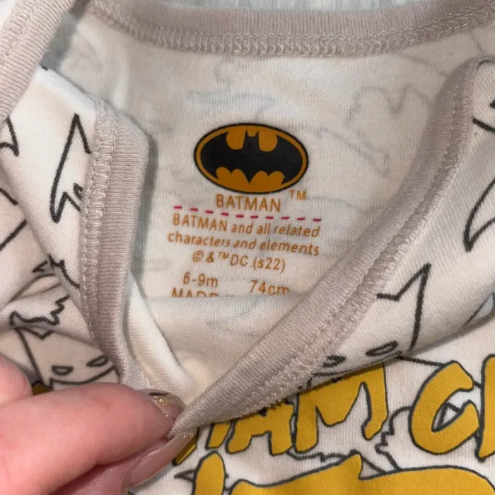 Ensemble pyjama + body Batman - photo numéro 3