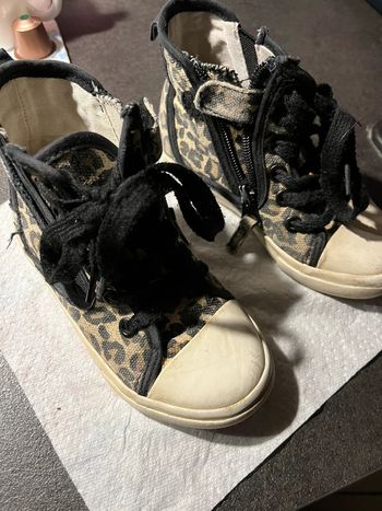 Baskets montantes fille