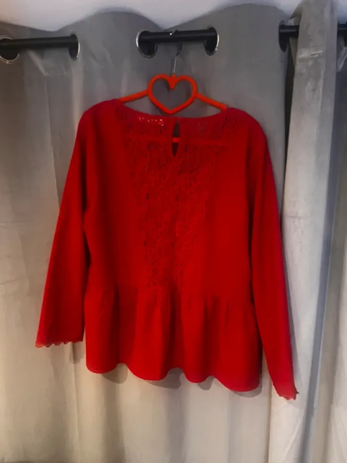 Blouse à dentelle - photo numéro 3