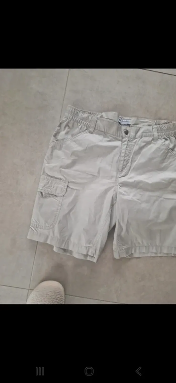 Short  randonnee cargo beige  Colombia vintage m - photo numéro 2
