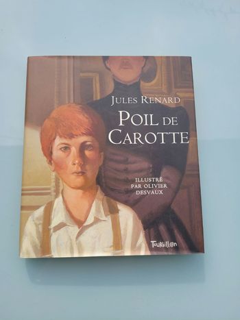 Livre Poil de Carotte, Jules Renard, éditions tourbillon