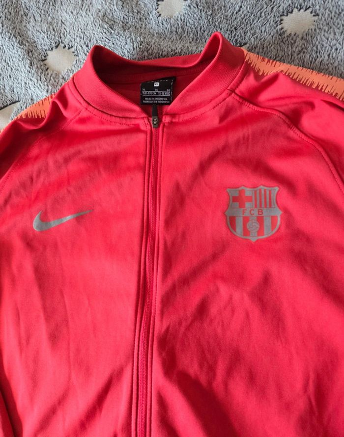 Pull+veste Nike fc Barcelone 13/15ans - photo numéro 11