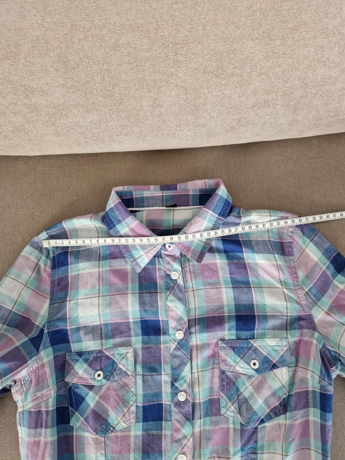 Chemise ton bleu, violet Pimkie - photo numéro 7