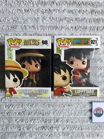 Lot Funko Pop One Piece – Luffy #98 + Luffy #921