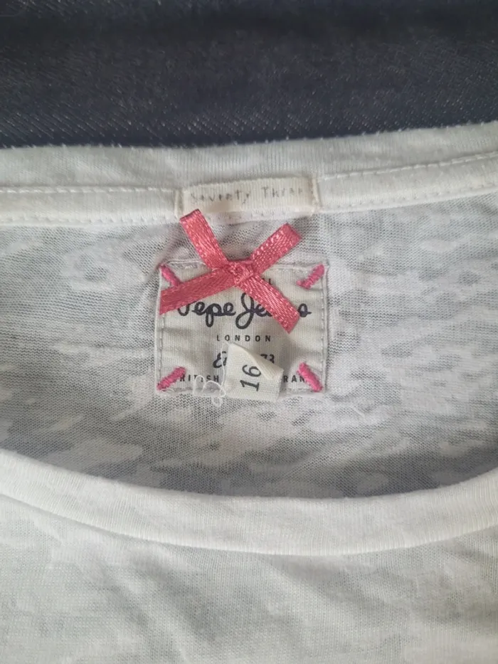 T-shirt Pepe Jeans 16 ans - photo numéro 3