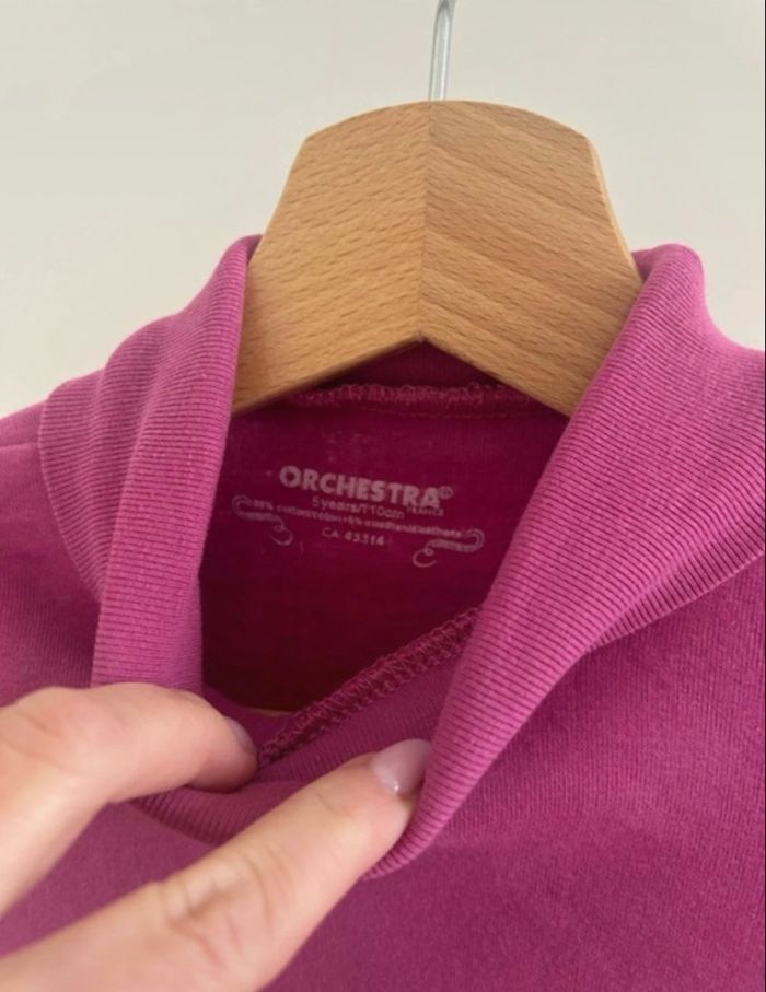 T shirt rose Orchestra - photo numéro 3