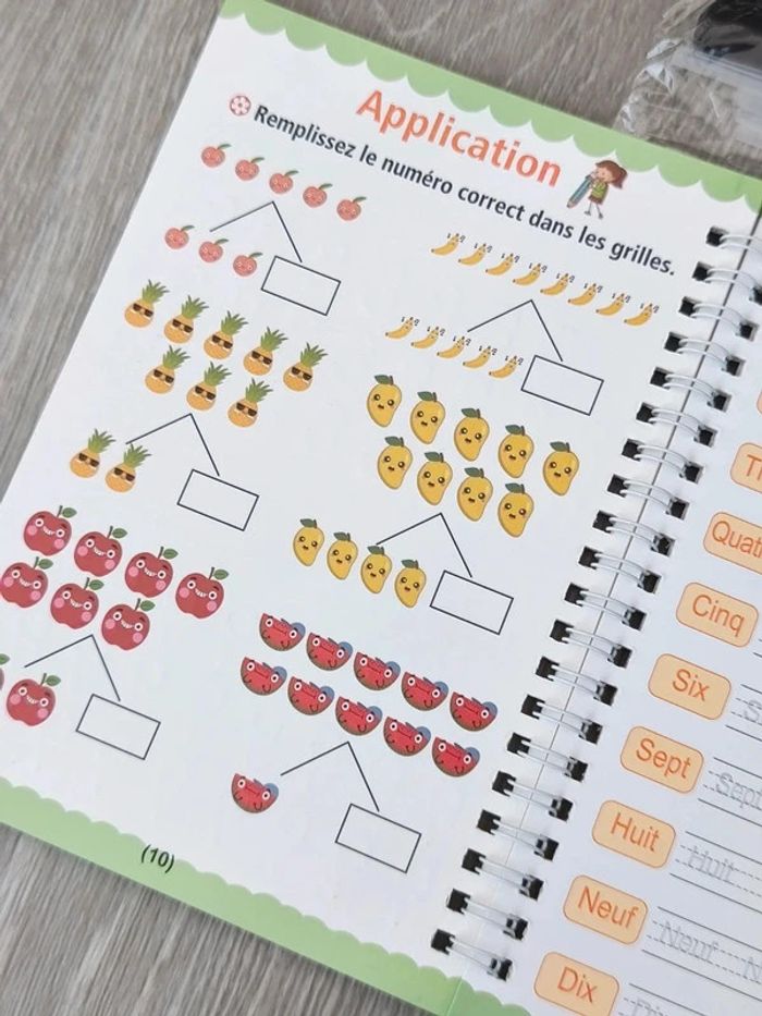 Cahier d'écriture magique" Numéro " - photo numéro 5