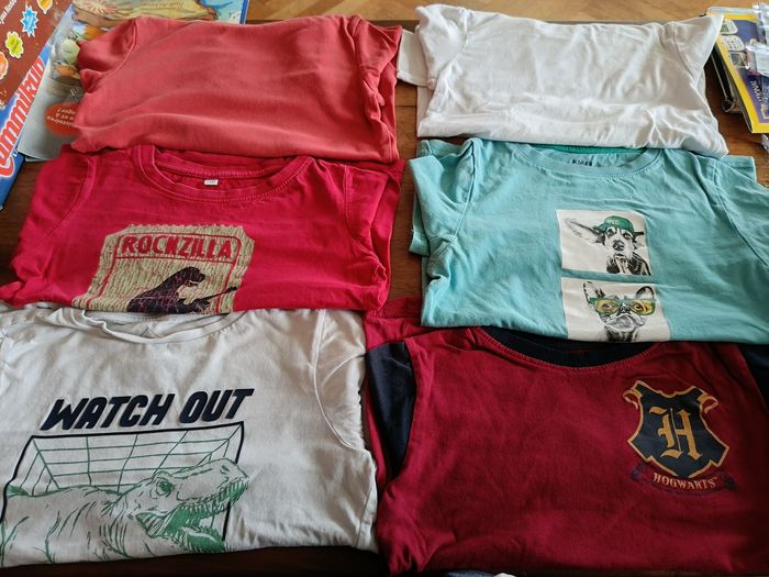 Lot de t-shirts taille 7-8 ans - photo numéro 4