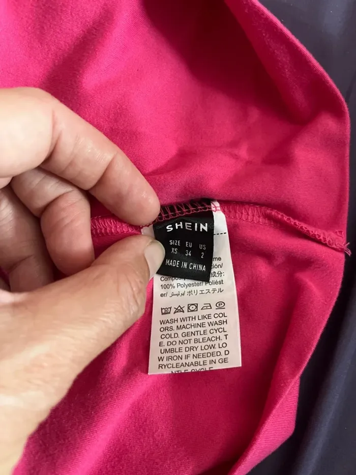 Bustier fuchsia Shein XS - photo numéro 3