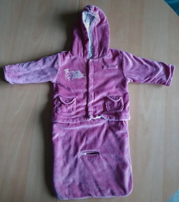 Combinaison pilote fille 0/3 mois