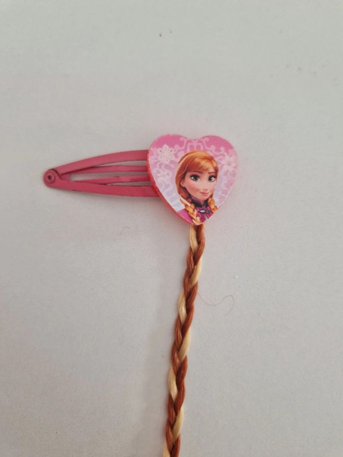 Barette Tresse Reine des neiges - photo numéro 3