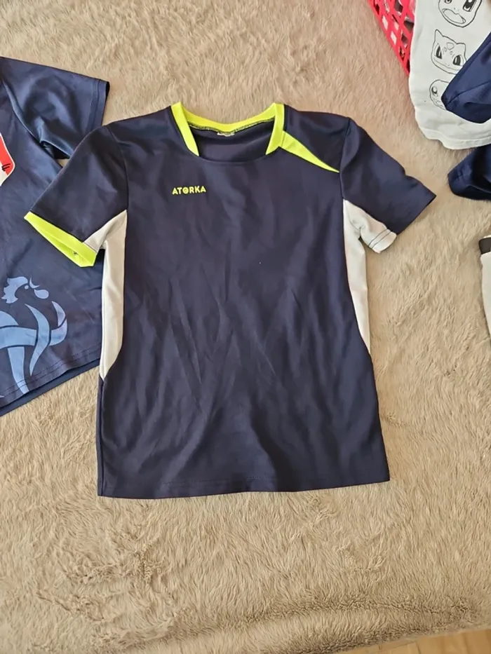 Lot tee-shirt sport 8a - photo numéro 2