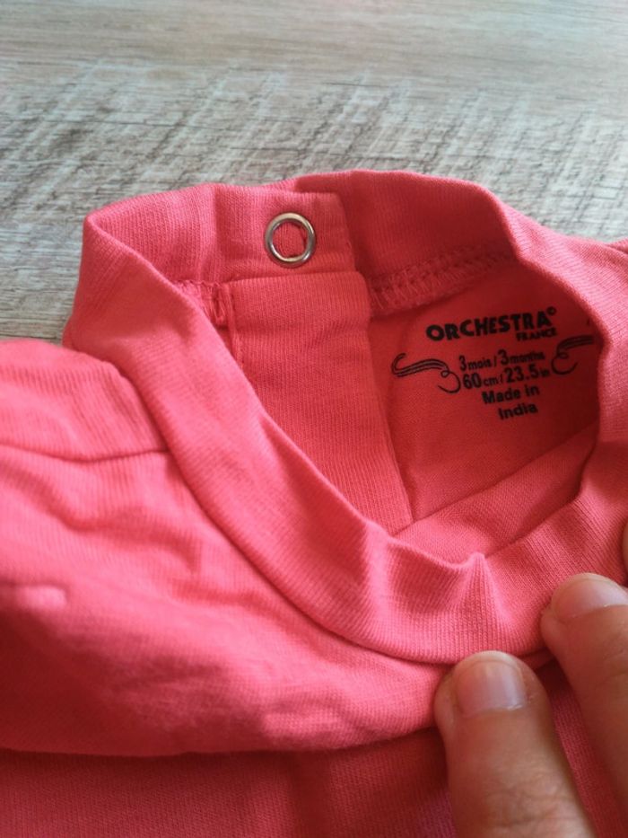 T-shirt orchestra 3 mois - photo numéro 2