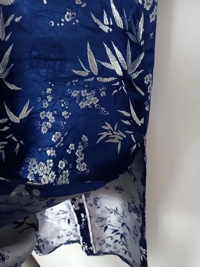 Magnifique robe longue japonisante - photo numéro 5