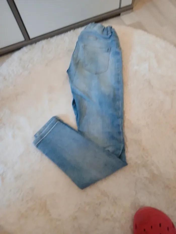 jeans fille 11/12ans - photo numéro 4