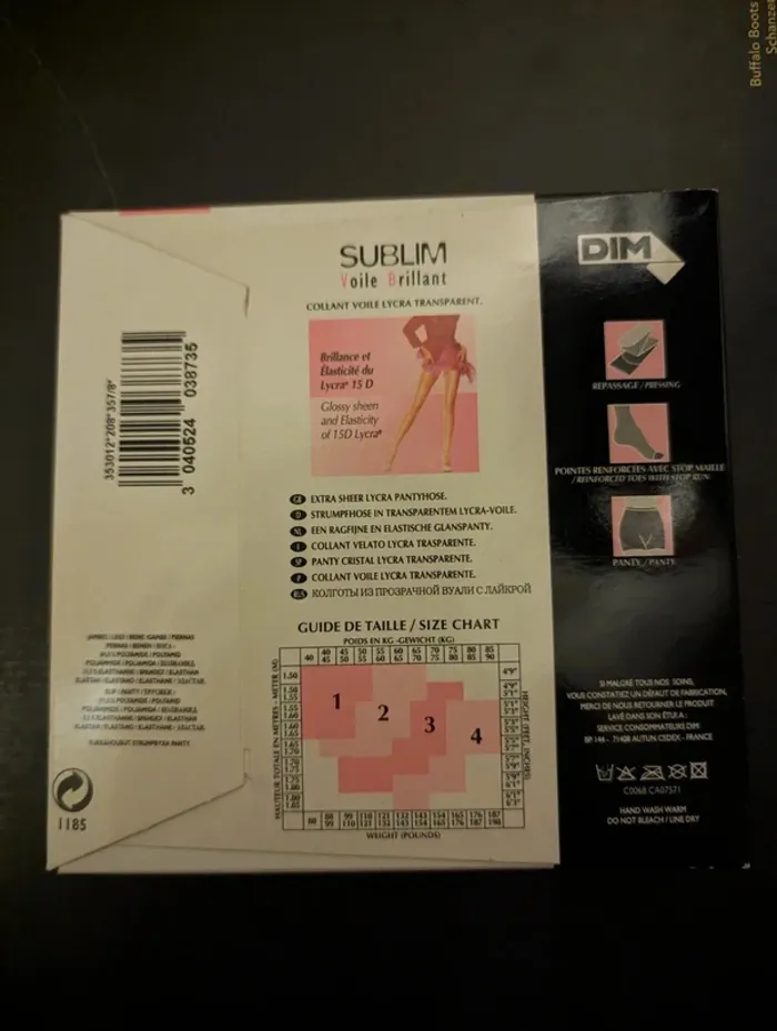 Collants Dim sublim voile brillant taille 1 - photo numéro 2