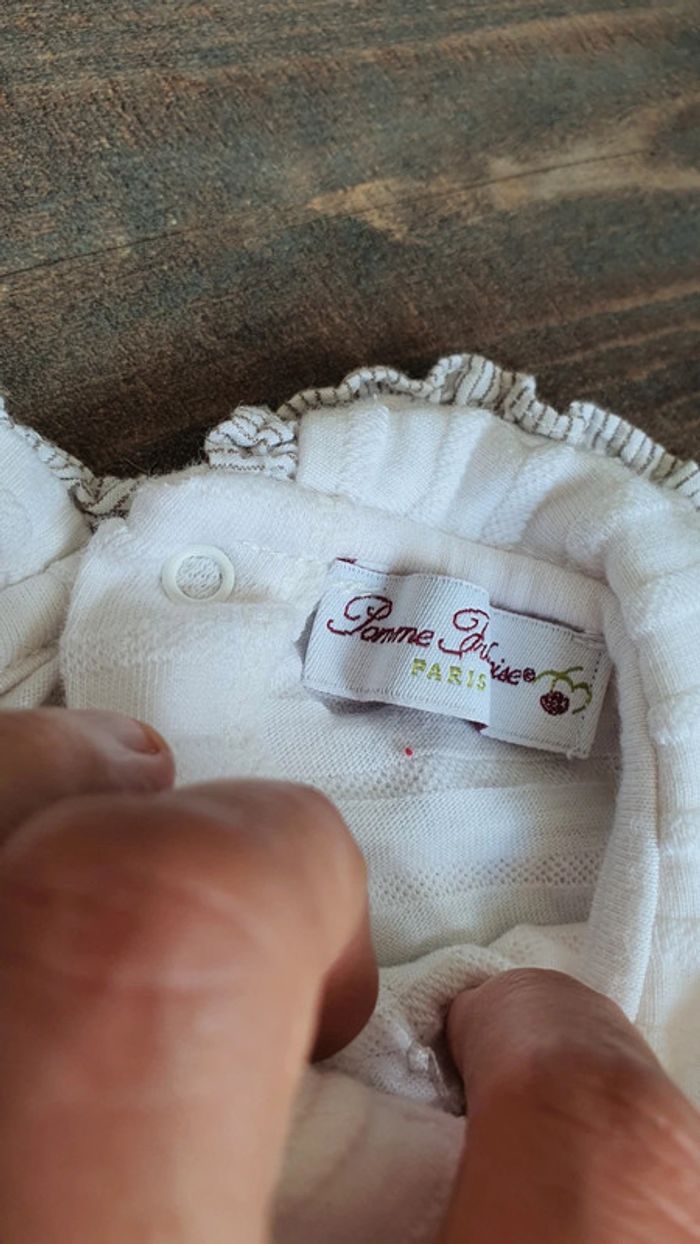 Très beau pyjamas Pomme framboise 3 mois en très bon état 👌 - photo numéro 4