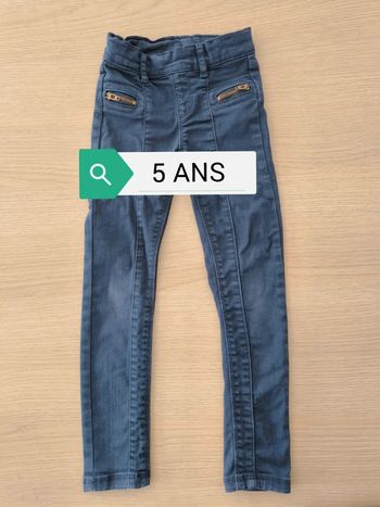 Pantalon jean fille 5 ans
