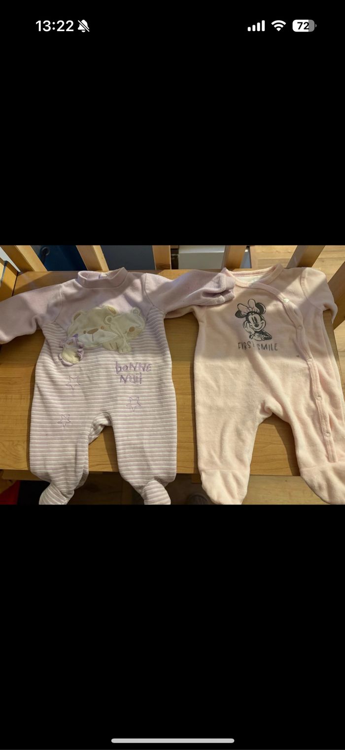 Pyjama 1 mois fille