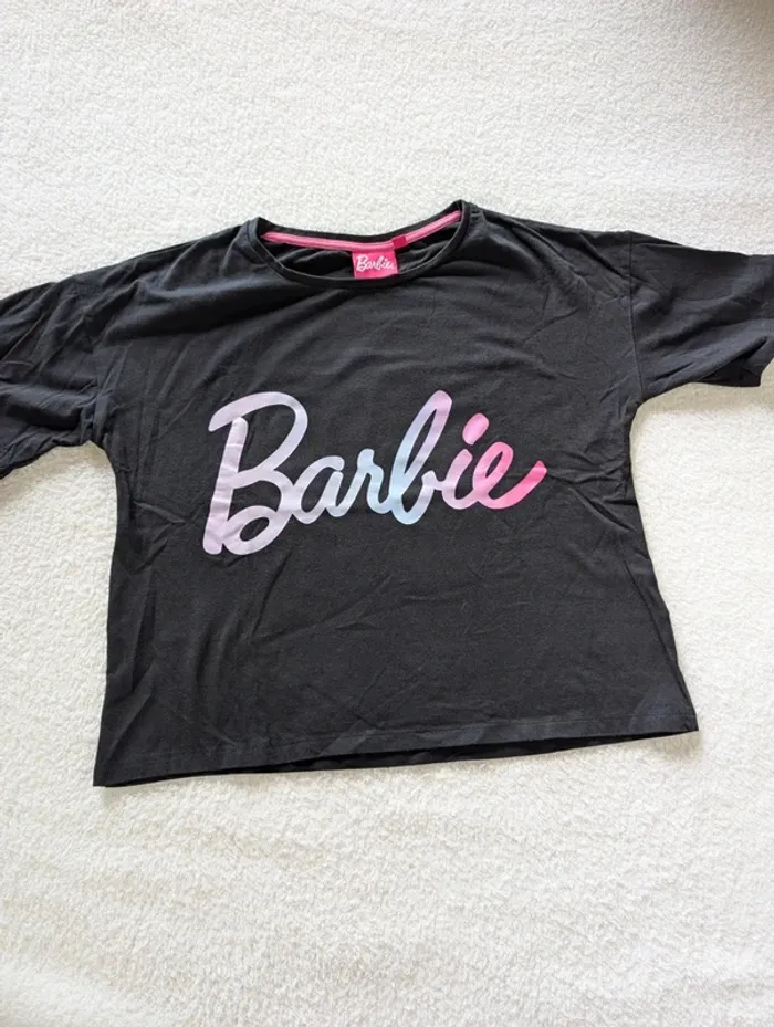 🩷 T-shirt Barbie – 12 ans - photo numéro 2