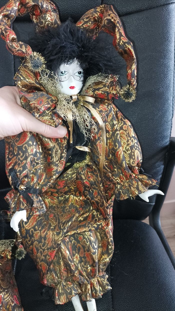 Lot de 4 poupées en porcelaine vintage - photo numéro 6