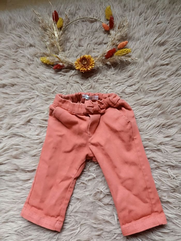 Jean corail légères paillettes