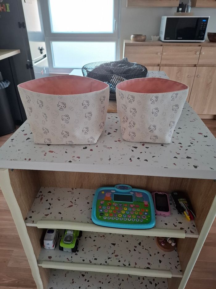 Paniers de rangement Hello Kitty