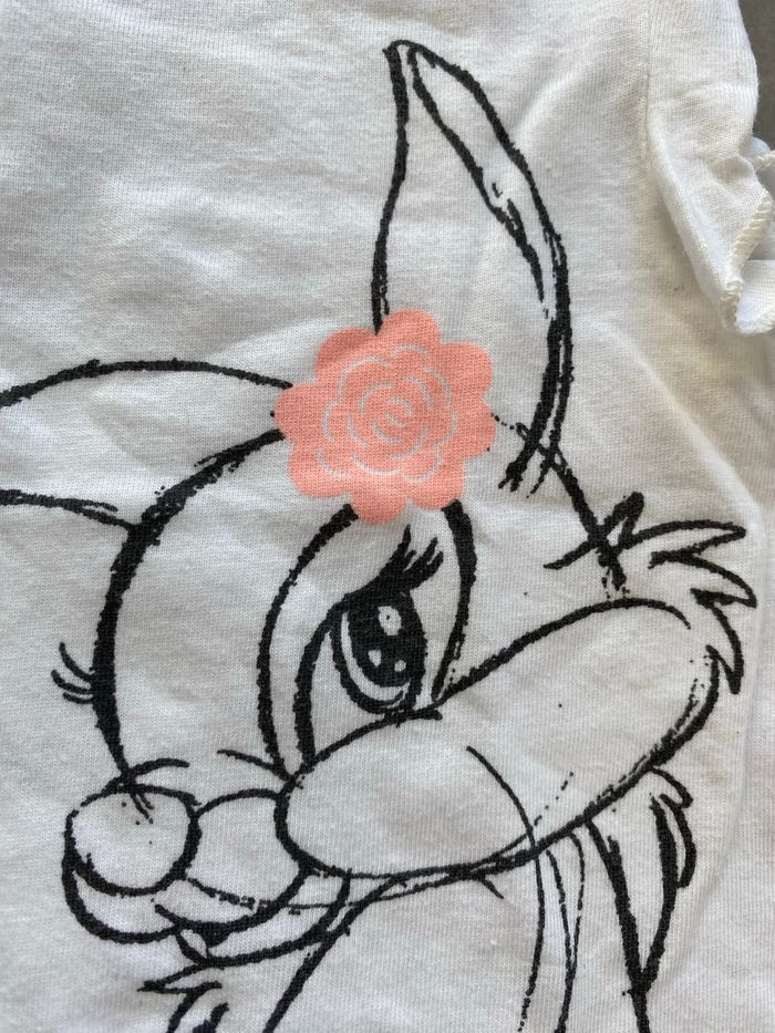 Tee shirt Miss Bunny Pan Pan Neuf 24 mois - photo numéro 5