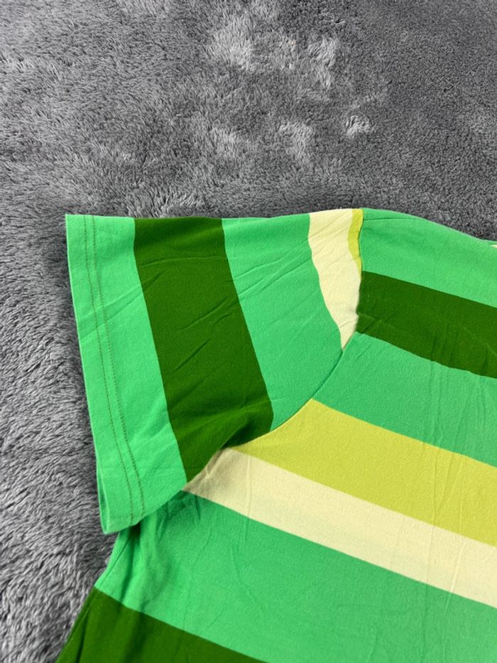 Polo rayé Puma vert et jaune – Taille XXL - photo numéro 14