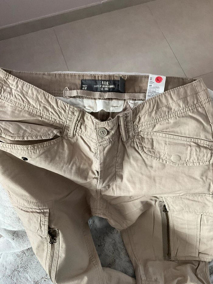 Pantalon beige h et m - photo numéro 7