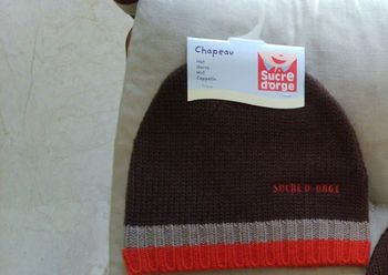 Bonnet sucre d orge 2/4 ans