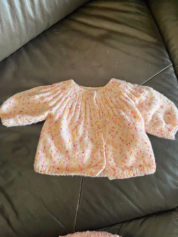 Layette gilet de naissance