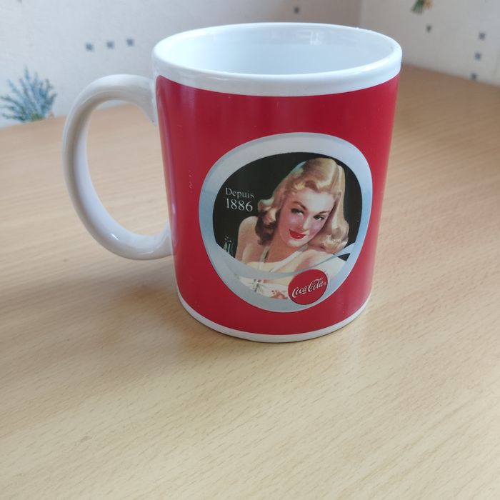 Mug publicitaire Coca Cola de Quick