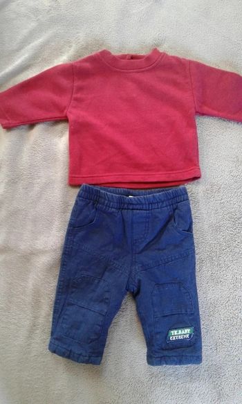 Ensemble garçon 6mois