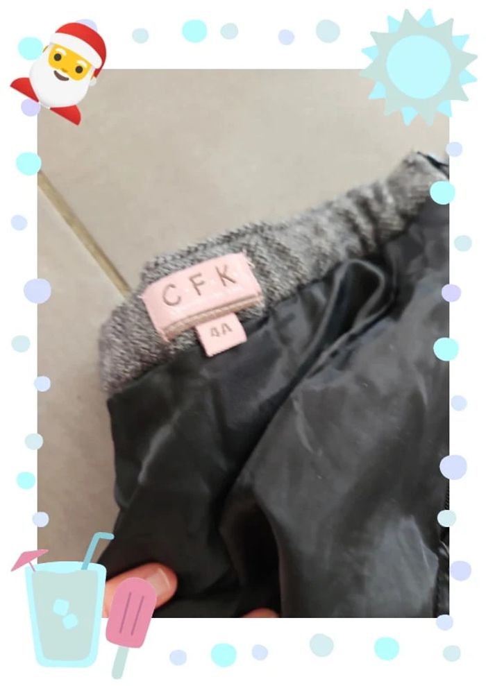 Jupe en laine taille 4 ans jupe hiver mi saison - photo numéro 4